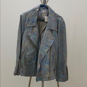 Free people LEATHER MOTO jacket